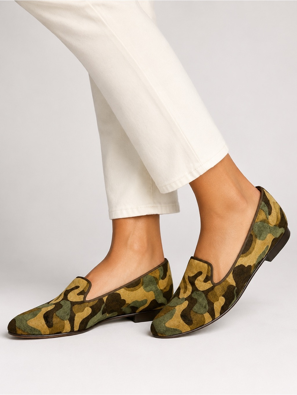 J McLaughlin Jax Flat in Camo